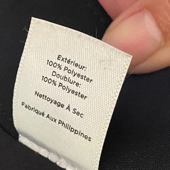 Women's Talbots Curvy Dress Pants Black Trousers Office Pants 12 - Picture 9 of 10